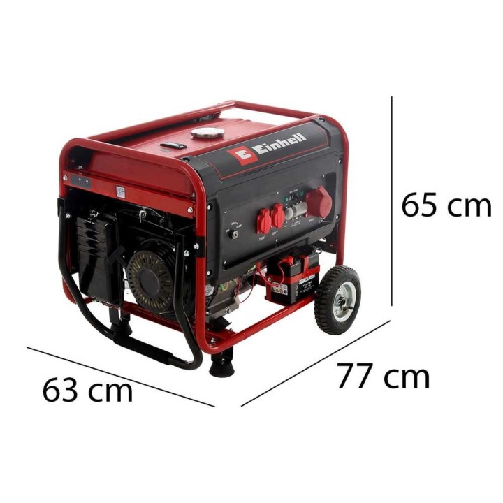 Einhell TC-PG 55/E5 kolmivaihegeneraattori, AVR, 5,5 kW, 400 V