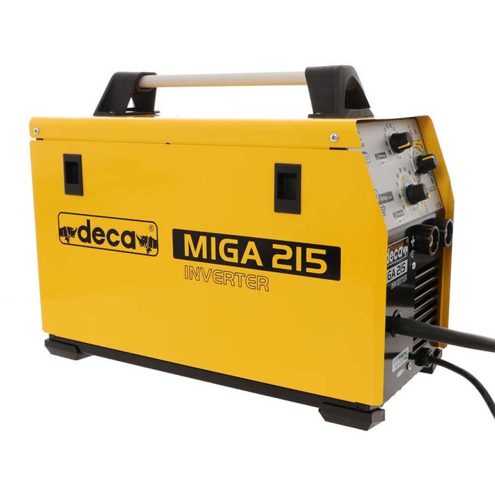 Deca MIGA 215 moniprosessi-invertterihitsauskone, MIG/MAG, MMA ja TIG DC