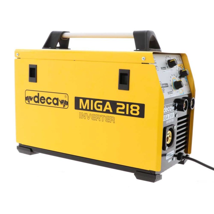 Deca MIGA 218 moniprosessihitsauslaite, MIG/MAG, MMA ja TIG DC, 230 V, 180 A