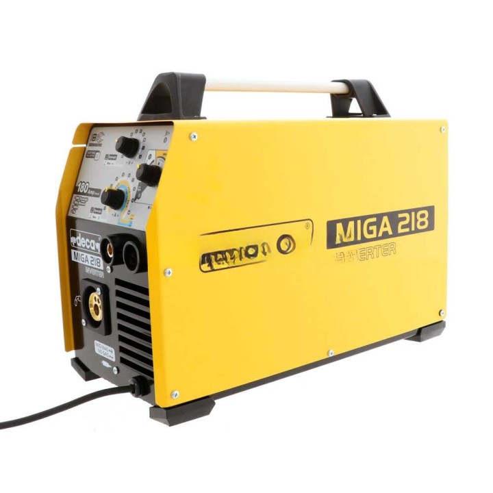 Deca MIGA 218 moniprosessihitsauslaite, MIG/MAG, MMA ja TIG DC, 230 V, 180 A