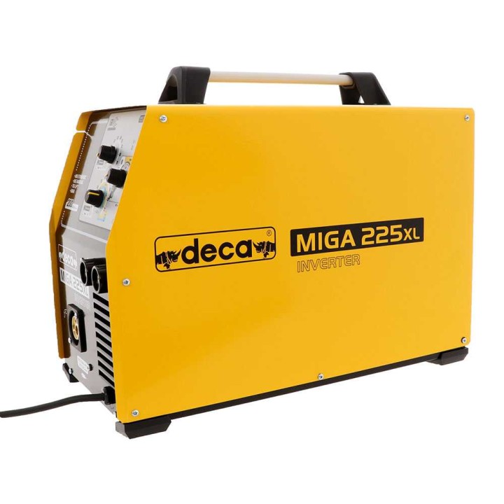 Deca MIGA 225XL moniprosessi-invertterihitsauslaite, MIG/MAG, MMA ja TIG DC, 230 V