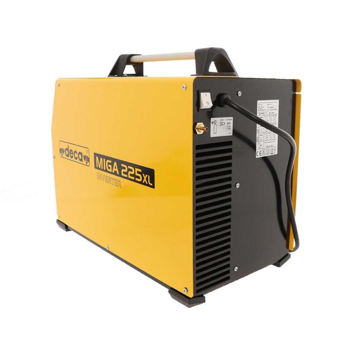 Deca MIGA 225XL moniprosessi-invertterihitsauslaite, MIG/MAG, MMA ja TIG DC, 230 V