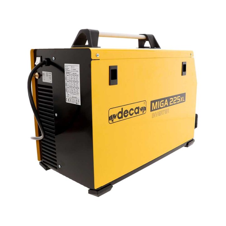 Deca MIGA 225XL moniprosessi-invertterihitsauslaite, MIG/MAG, MMA ja TIG DC, 230 V