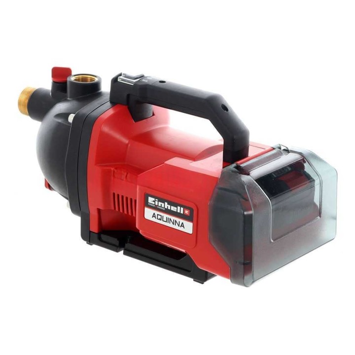 Einhell AQUINNA akkukäyttöinen itseimevä puutarhapumppu, 3 000 l/h, 18 V, ilman akkuja