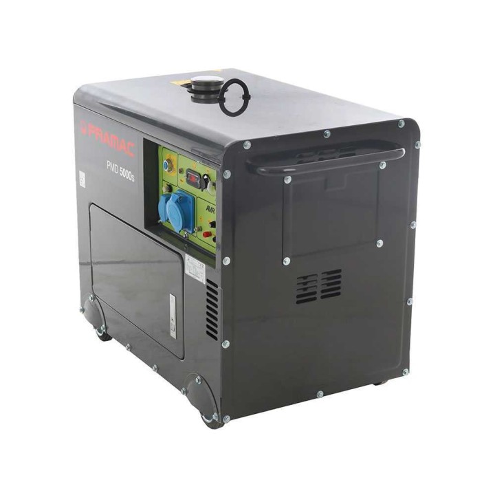 Pramac PMD5000s dieselgeneraattori, 5 kW, AVR, sähkökäynnistys ja ATS