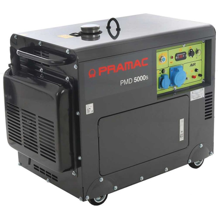 Pramac PMD5000s dieselgeneraattori 5 kW AVR yksivaiheinen