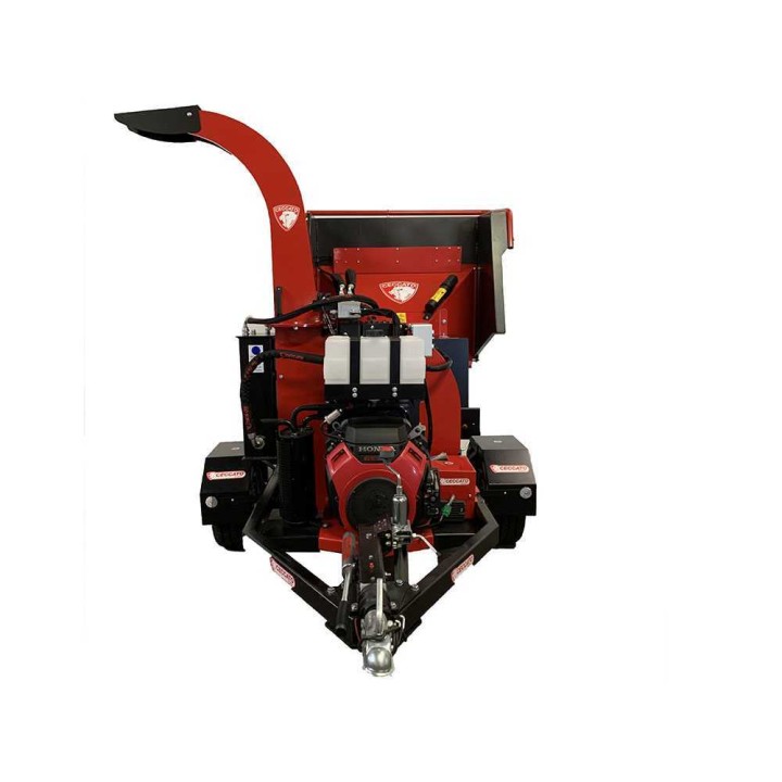 Ceccato Tritone Mega Monster GX690 perävaunurakenteinen oksasilppuri, Honda-moottori