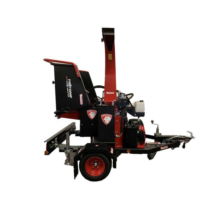 Ceccato Tritone Mega Monster GX690 perävaunurakenteinen oksasilppuri, Honda-moottori