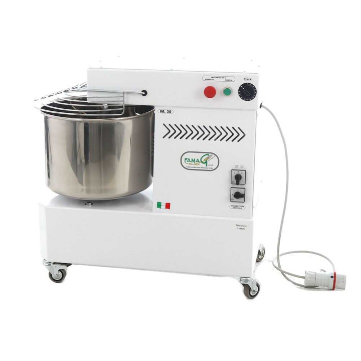 Famag IM 30/400 -spiraalitaikinakone, 25 kg, 400 V, 2 nopeutta