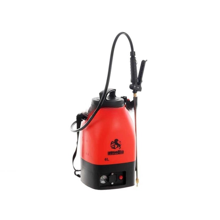 Ausonia akkukäyttöinen olkareppuruisku, 6 l, 4 bar, 12 V