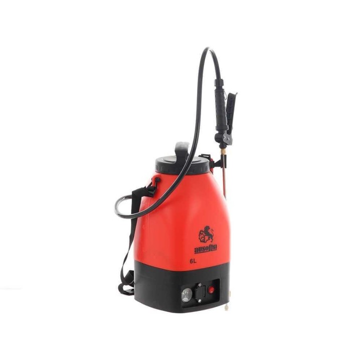 Ausonia akkukäyttöinen olkareppuruisku, 6 l, 4 bar, 12 V