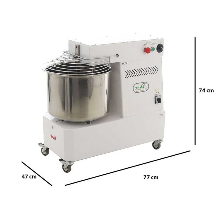 Famag IM 40/400 1 Velocità -spiraalitaikinakone, 38 kg, 400 V kolmivaiheinen