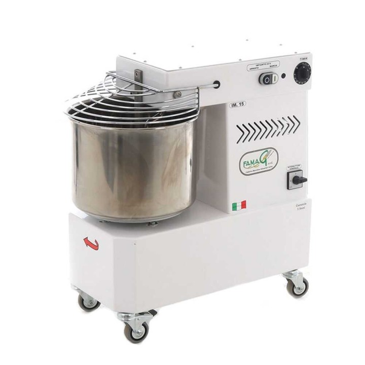 Famag IM 15 230 1 Velocit kierrekoukkuinen taikinakone 12 kg 750 W