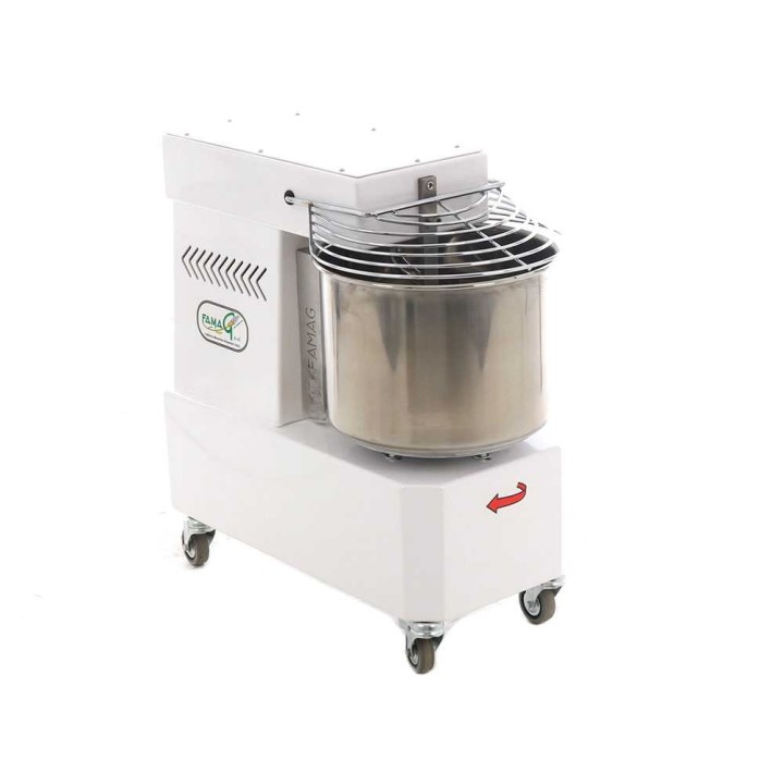 Famag IM 15/230 1 Velocità -kierrekoukkuinen taikinakone, 12 kg, 750 W