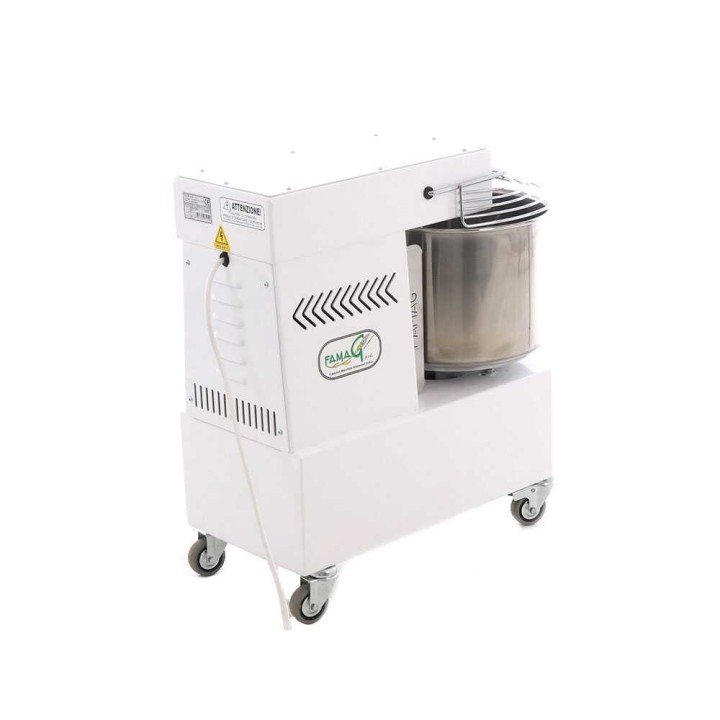 Famag IM 15/230 1 Velocità -kierrekoukkuinen taikinakone, 12 kg, 750 W