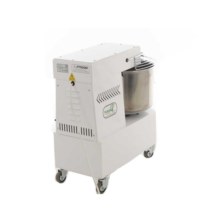 Famag IM 15/230 1 Velocità -kierrekoukkuinen taikinakone, 12 kg, 750 W