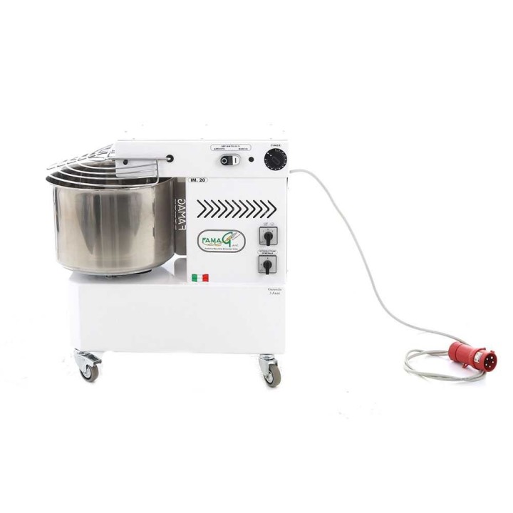 Famag IM 20/400 New spiraalitaikinakone, 18 kg, 400 V, 2 nopeutta