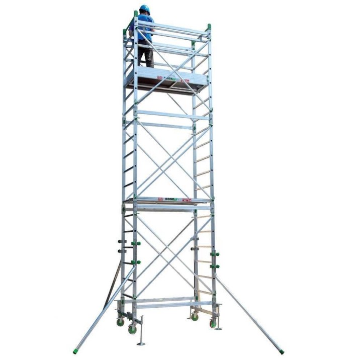Facal Doge 65 alumiiniteline 770 cm työtaso 660 cm kantavuus 235 kg