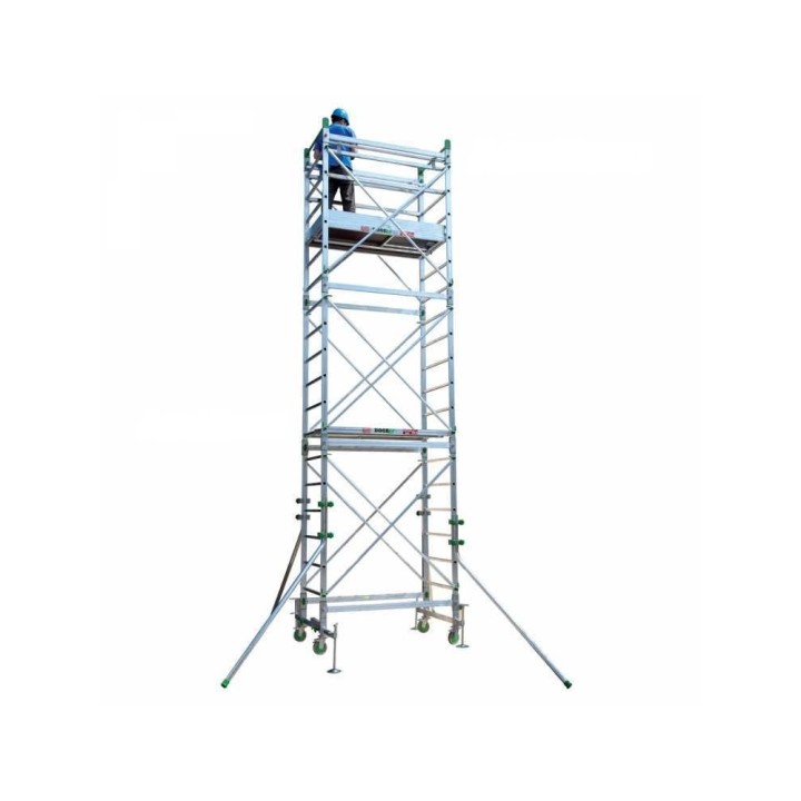 Facal Doge 65 alumiiniteline, 770 cm, työtaso 660 cm, kantavuus 235 kg