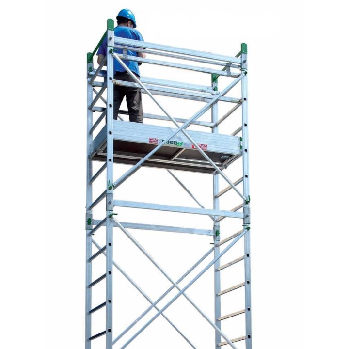 Facal Doge 65 alumiiniteline, 770 cm, työtaso 660 cm, kantavuus 235 kg