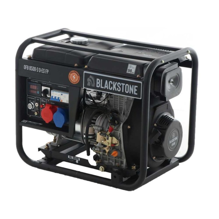 OFB 8500-3 D-ES FP dieselgeneraattori, AVR, 6,4 kW, 5,5–5,6 kW jatkuva teho