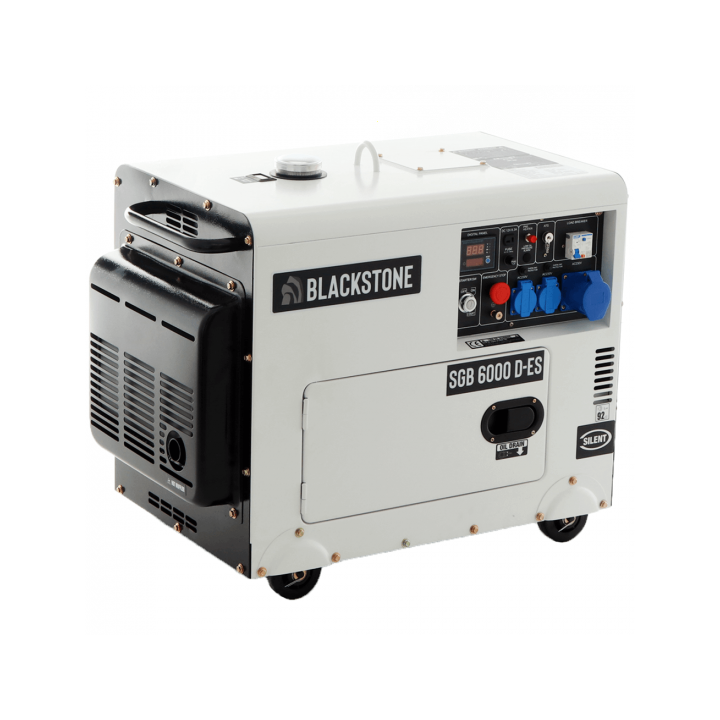 Blackstone SGB 6000 D ES dieselgeneraattori 5 kW AVR äänieristetty
