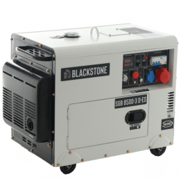 Blackstone SGB 8500 3 D ES dieselgeneraattori 6 kW kolmivaiheinen AVR sähköstartti