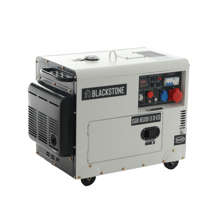 Blackstone SGB 8500 3 D ES dieselgeneraattori 6 kW kolmivaiheinen AVR sähköstartti