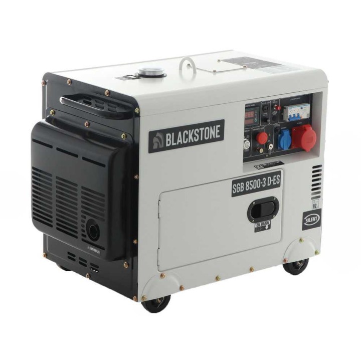 Blackstone SGB 8500-3 D-ES dieselgeneraattori, 6 kW, kolmivaiheinen, AVR, sähköstartti