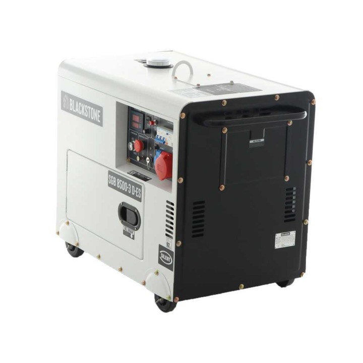 Blackstone SGB 8500-3 D-ES dieselgeneraattori, 6 kW, kolmivaiheinen, AVR, sähköstartti