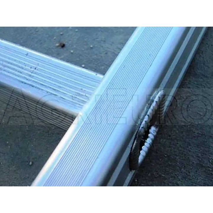 Facal Genia GS350 alumiinitikkaat, 11 askelmaa, 3,51 m, 150 kg