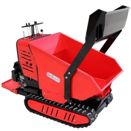 Geoporter 550 DHS Hydro telavetoinen moottorikottikärry 500 kg 9 HP hydraulinen dumper lava
