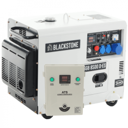 Blackstone SGB 8500 D ES dieselgeneraattori 6 kW AVR ja ATS