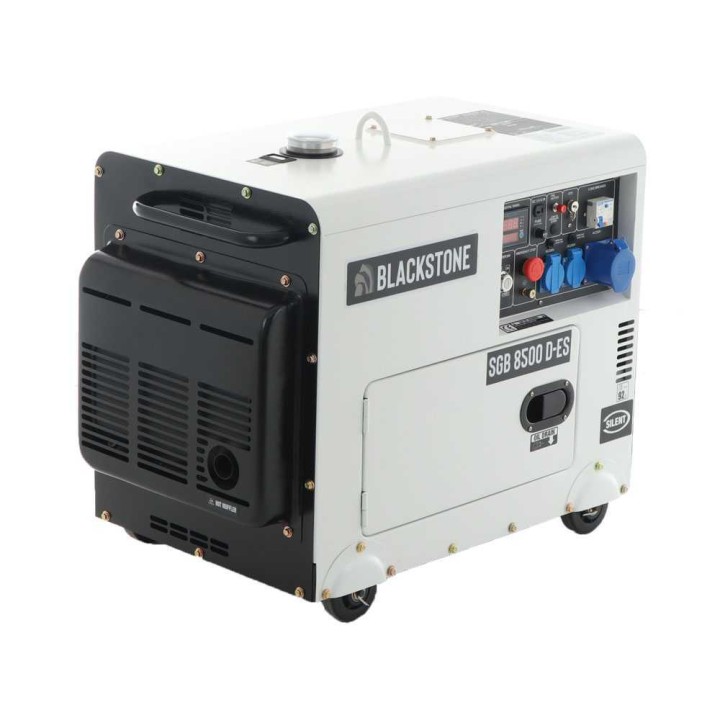 Blackstone SGB 8500 D-ES dieselgeneraattori, 6 kW, AVR ja ATS