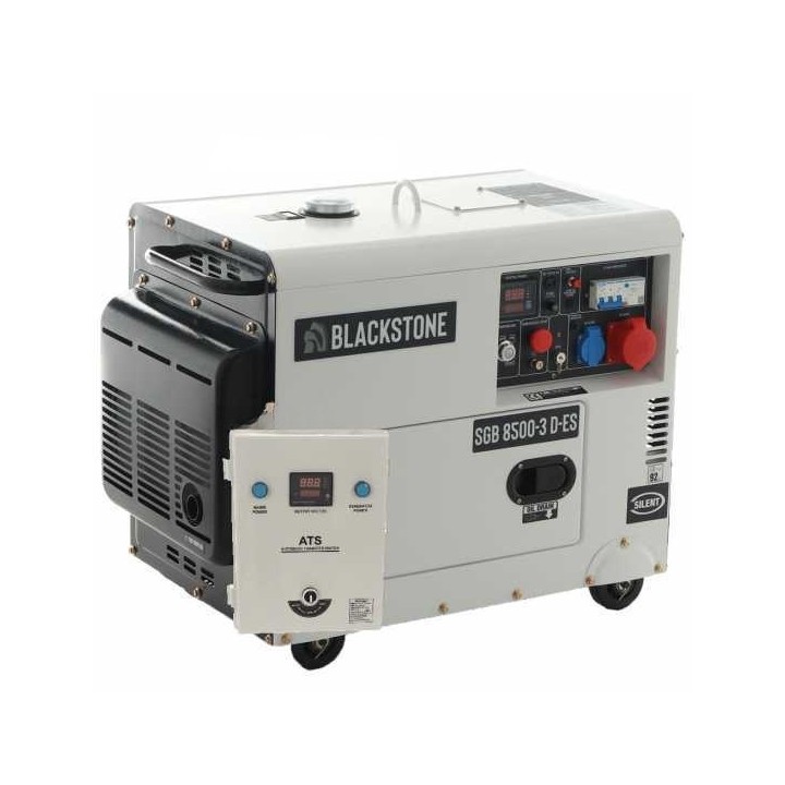 Blackstone SGB 8500 3 D ES dieselgeneraattori 6 kW 6 3 kW kolmivaiheinen ATS