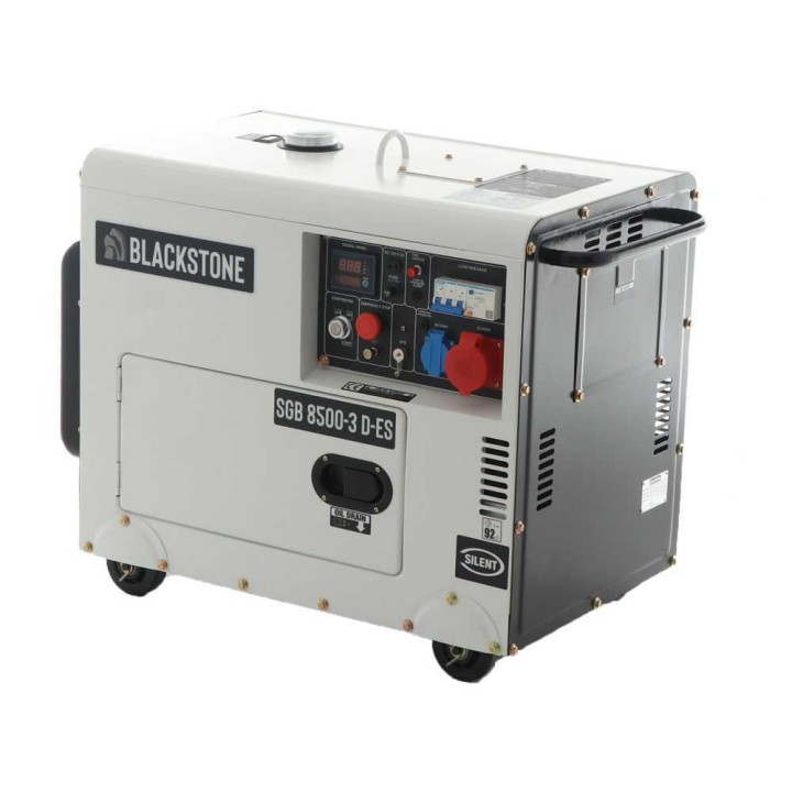 Blackstone SGB 8500-3 D-ES dieselgeneraattori, 6 kW, 6,3 kW, kolmivaiheinen, ATS
