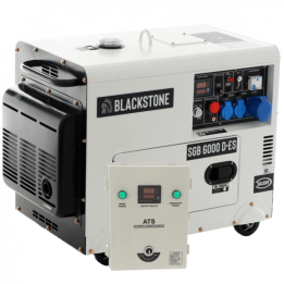 Blackstone SGB 6000 D ES dieselgeneraattori 5 kW 5 3 kW AVR ATS