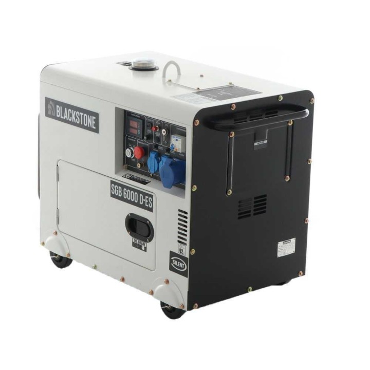 Blackstone SGB 6000 D-ES dieselgeneraattori, 5 kW, 5,3 kW, AVR, ATS