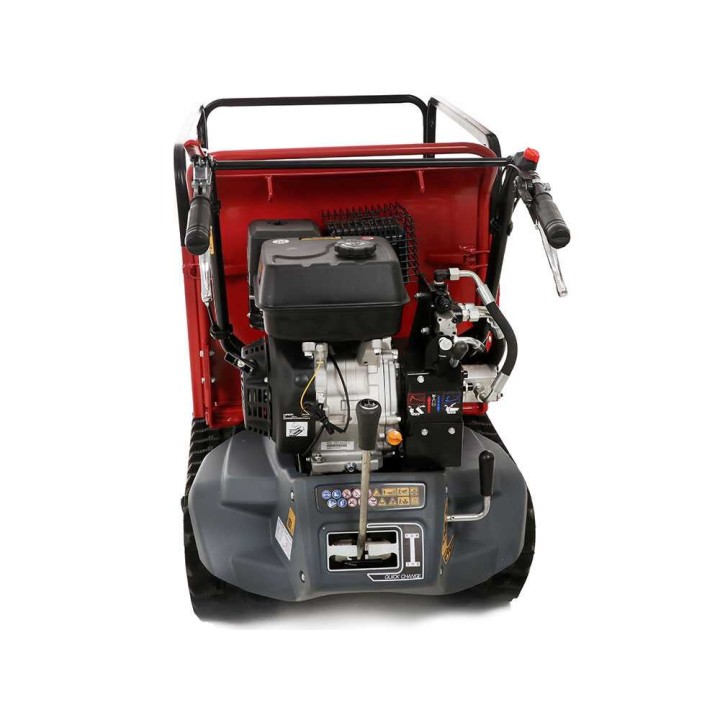 GeoTech Pro GeoPorter H-540E Hydro telaketjukuljetin, 500 kg, 9 HP