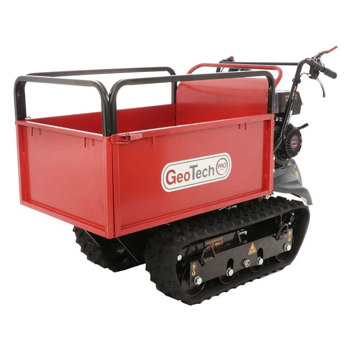 GeoTech Pro GeoPorter H-540E Hydro telaketjukuljetin, 500 kg, 9 HP