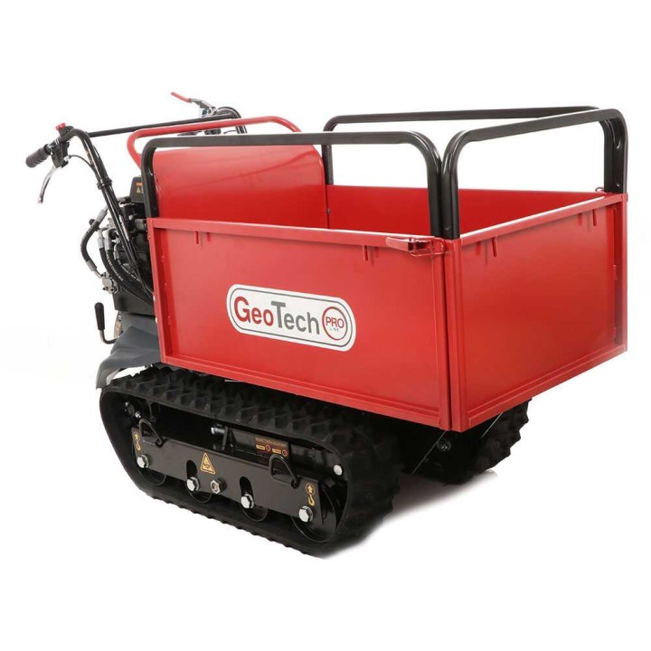 GeoTech Pro GeoPorter H-540E Hydro telaketjukuljetin, 500 kg, 9 HP