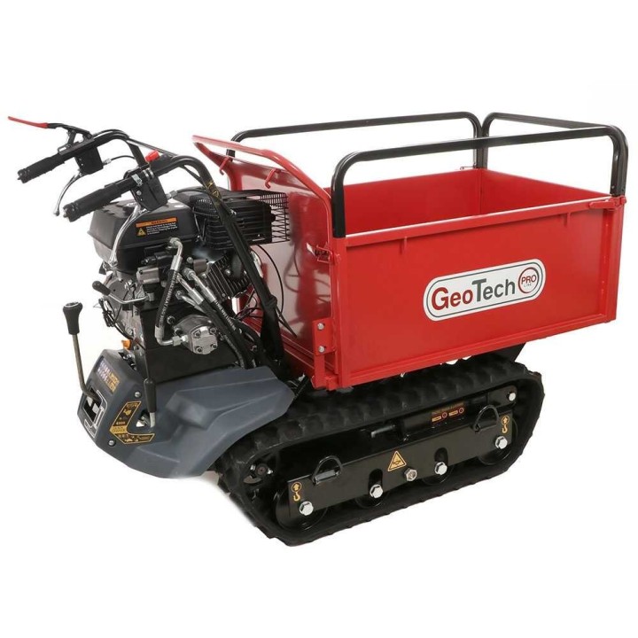 GeoTech Pro GeoPorter H-540E Hydro telaketjukuljetin, 500 kg, 9 HP