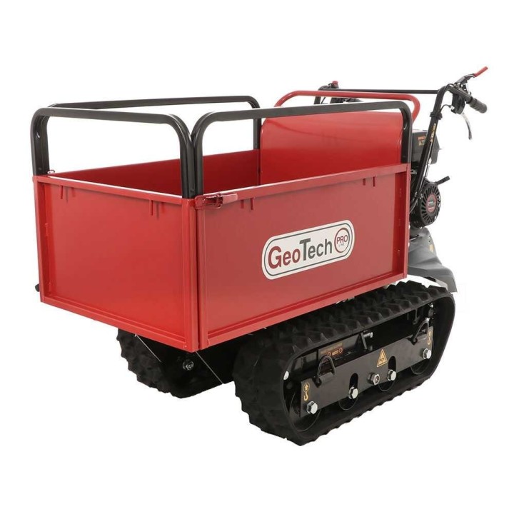 GeoTech Pro GeoPorter H-540E Hydro telaketjukuljetin, 500 kg, 9 HP