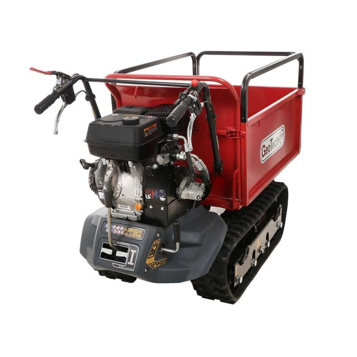 GeoTech Pro GeoPorter H-540E Hydro telaketjukuljetin, 500 kg, 9 HP