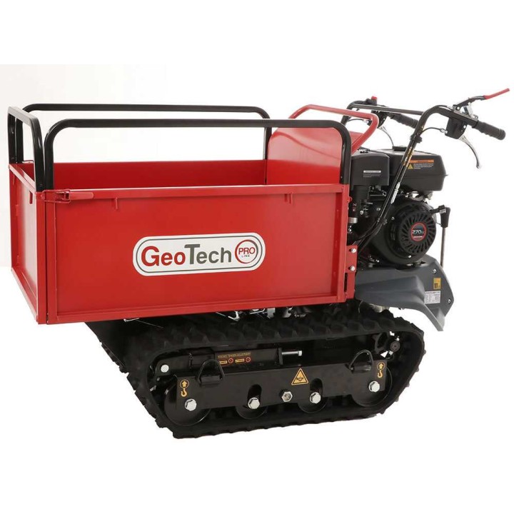 GeoTech Pro GeoPorter H-540E Hydro telaketjukuljetin, 500 kg, 9 HP