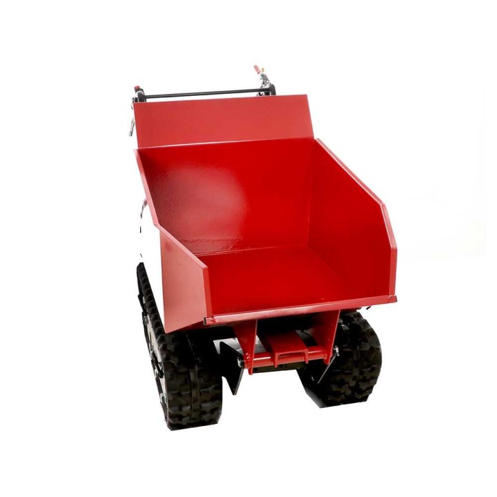 GeoPorter H-540D Hydro telaketjudumper, 500 kg, 9 HP, hydraulinen lava
