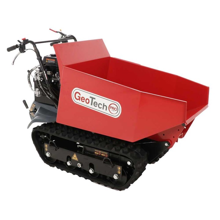 GeoPorter H-540D Hydro telaketjudumper, 500 kg, 9 HP, hydraulinen lava