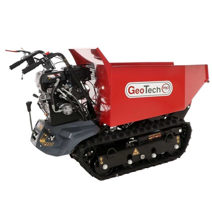 GeoPorter H-540D Hydro telaketjudumper, 500 kg, 9 HP, hydraulinen lava