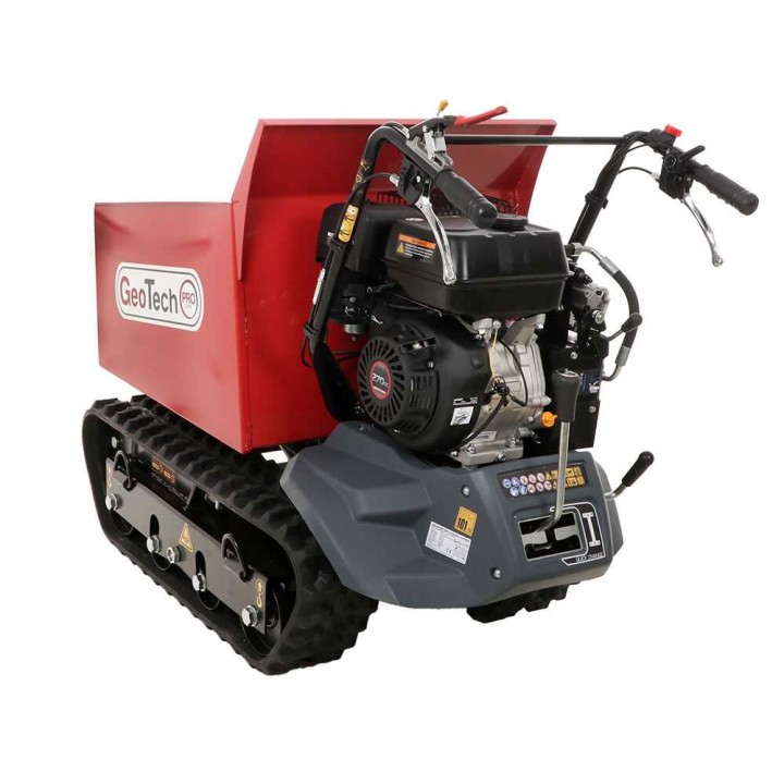 GeoPorter H-540D Hydro telaketjudumper, 500 kg, 9 HP, hydraulinen lava