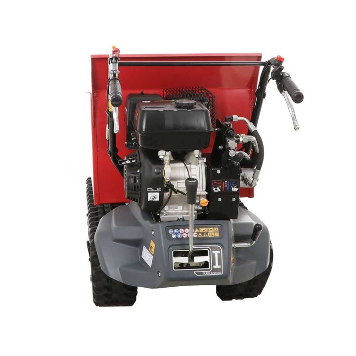 GeoPorter H-540D Hydro telaketjudumper, 500 kg, 9 HP, hydraulinen lava
